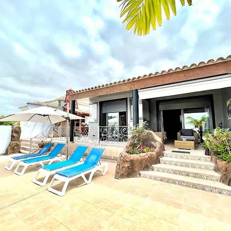 With Bbq, Private Heated Pool In Tenerife South * 阿德耶