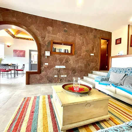别墅 With Bbq, Private Heated Pool In Tenerife South *